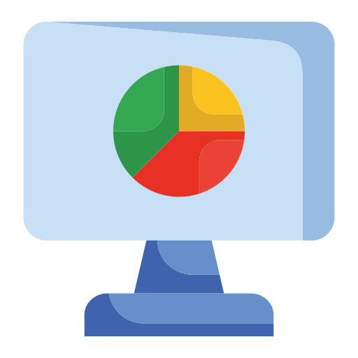 visualización de datos Generic color fill icono