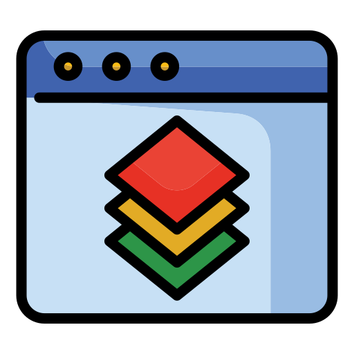 Layer Generic color lineal-color icon