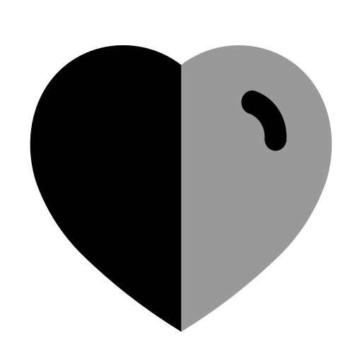 Heart Generic color fill icon