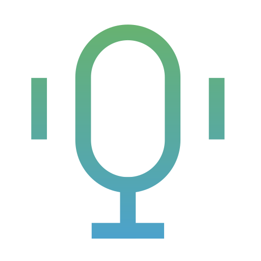 Voice Generic gradient outline icon