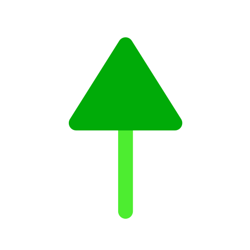 Up arrow Generic color fill icon