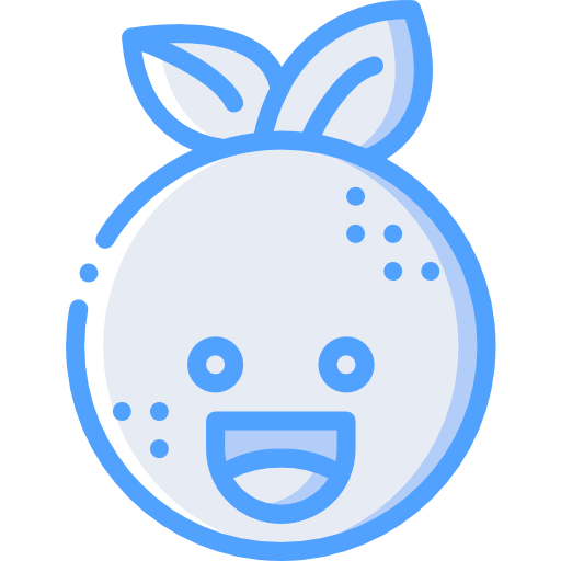 naranja Basic Miscellany Blue icono