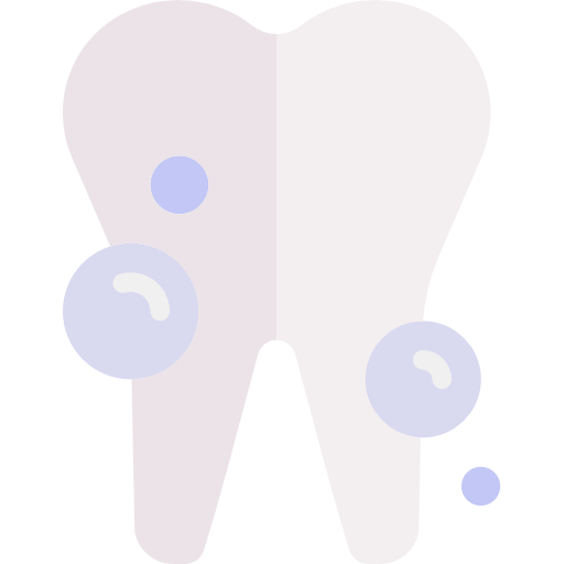 dente srip Flat icona