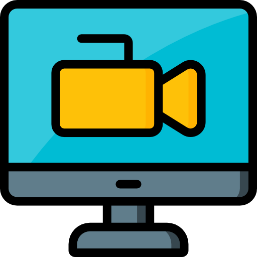 Video player Basic Miscellany Lineal Color icon
