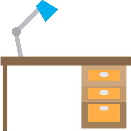 Desk srip Flat icon