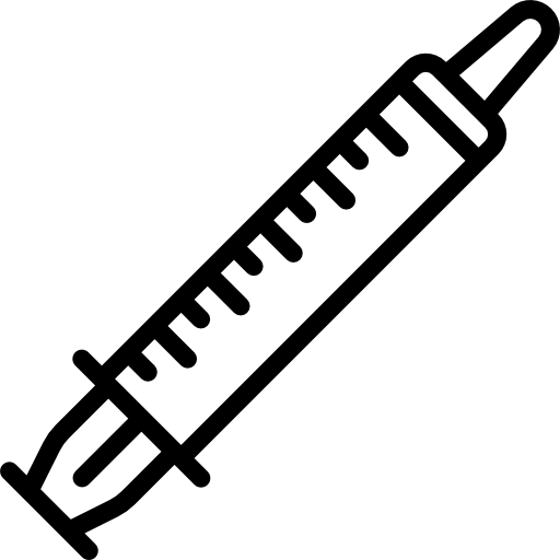 siringa Basic Miscellany Lineal icona