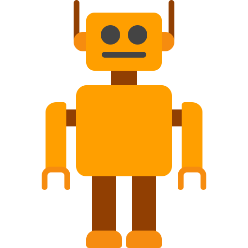 robot Generic color fill Icône
