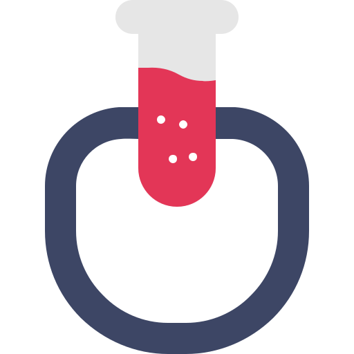 Test tube Generic color fill icon