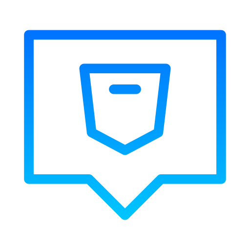 Protection Generic gradient outline icon