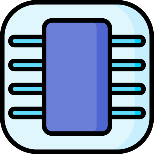 chip circuito integrado Special Lineal color icono