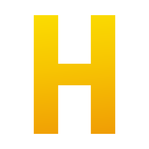 lettera h Generic gradient fill icona