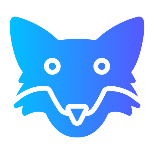 狐 Generic gradient fill icon