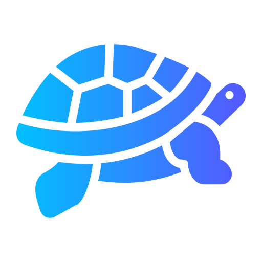 Turtle Generic gradient fill icon