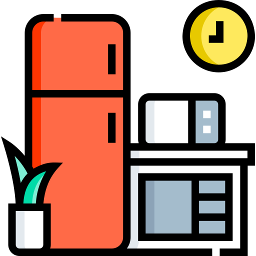 Pantry Detailed Straight Lineal color icon