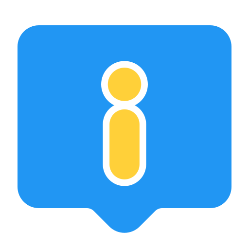 information Generic color fill icon