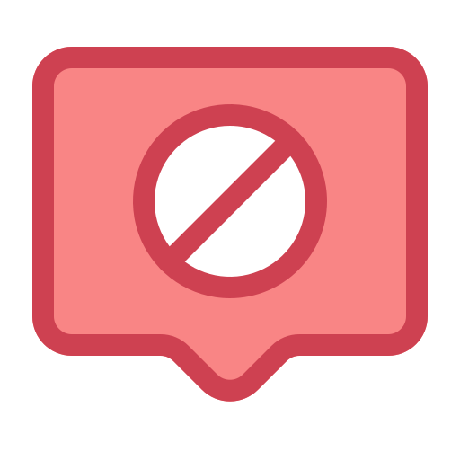 Ban Generic color lineal-color icon