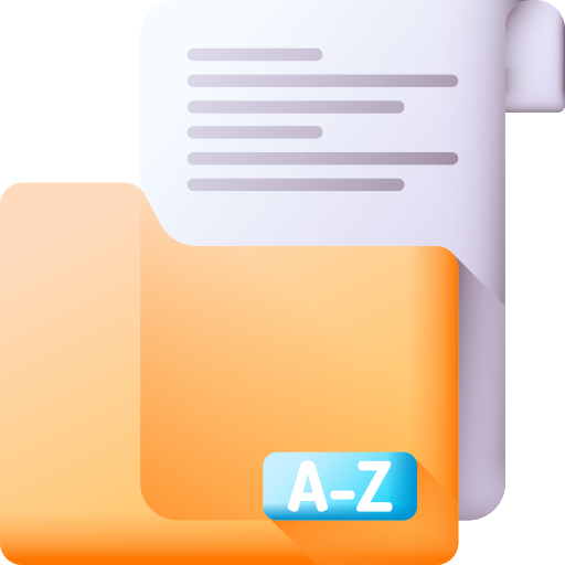 Document 3D Color icon