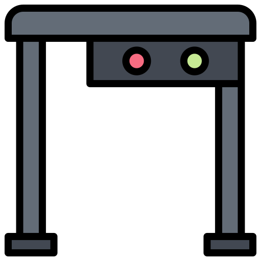 Ворота безопасности Generic color lineal-color иконка