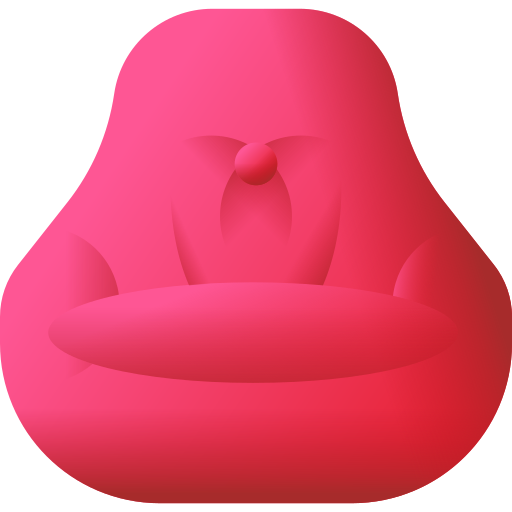 bolsa de frijoles 3D Color icono
