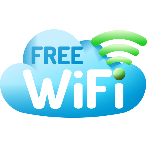 wi-fi gratis 3D Color icono