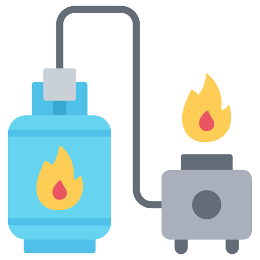Liquefied petroleum gas Generic color fill icon