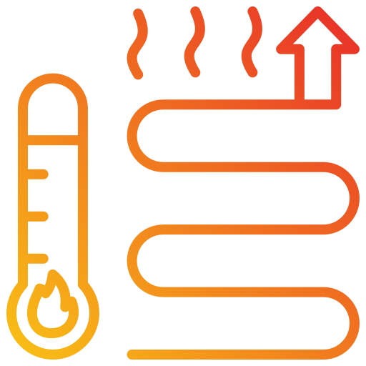calefacción Generic gradient outline icono