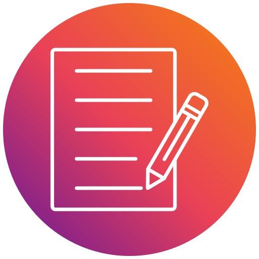 Story Generic gradient fill icon