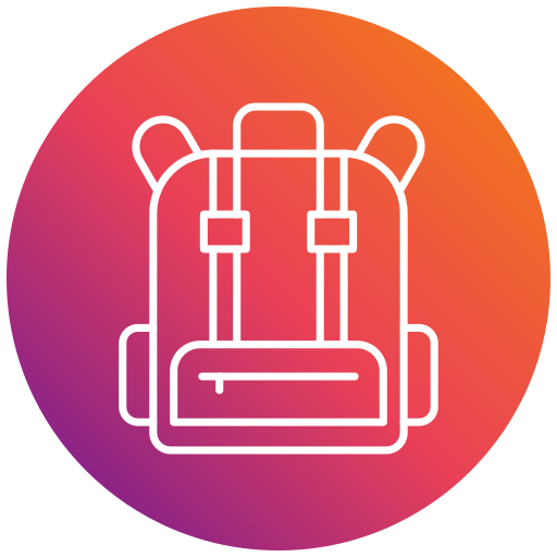 rucksack Generic gradient fill icon