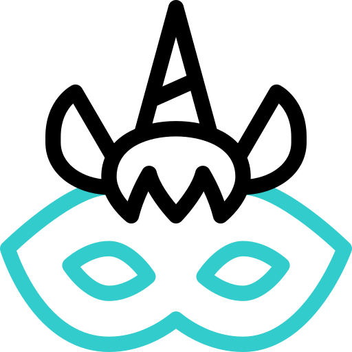 Eye mask Basic Accent Outline icon