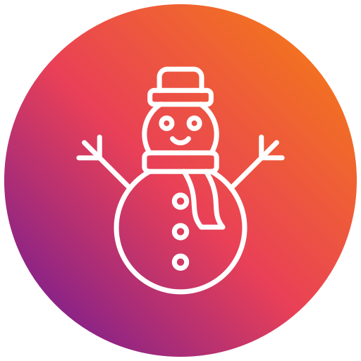 Snowman Generic gradient fill icon