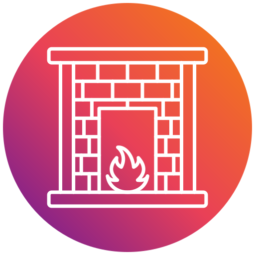Fire place Generic gradient fill icon