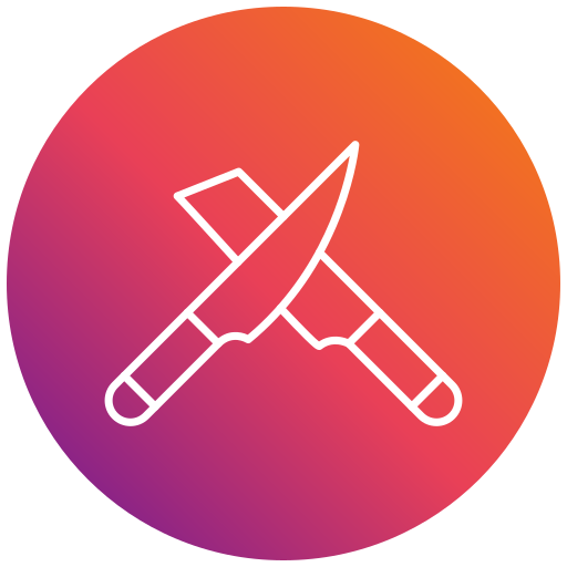 Knives Generic gradient fill icon