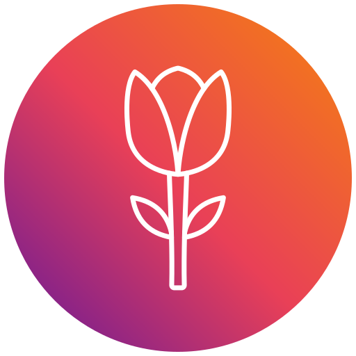 tulipano Generic gradient fill icona