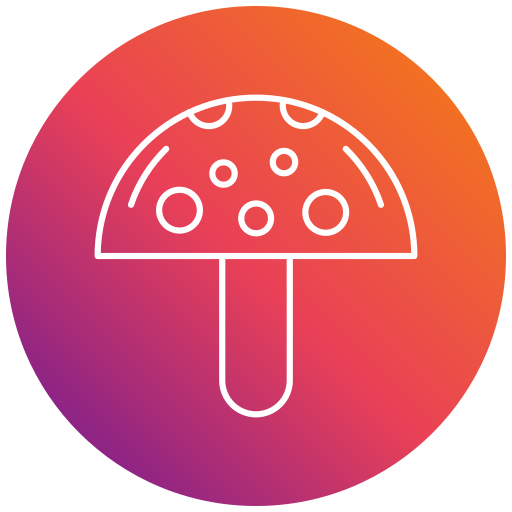 Mushroom Generic gradient fill icon