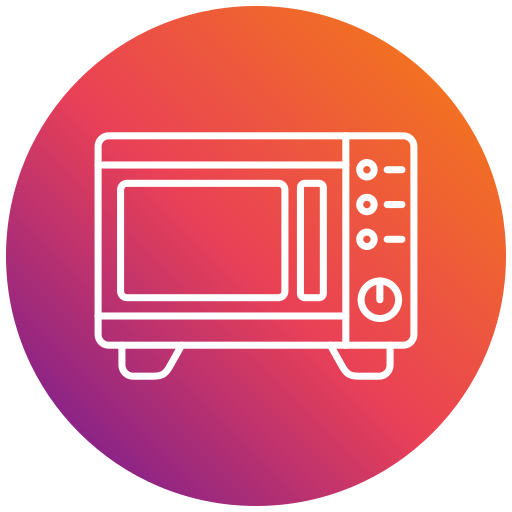 Microwave Generic gradient fill icon