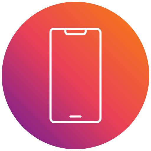 Smartphone Generic gradient fill icon