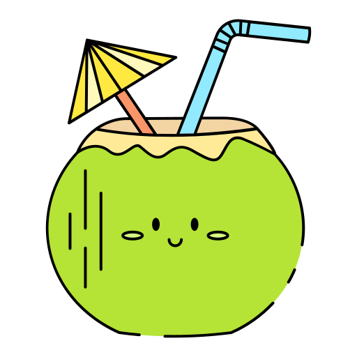 Coconut drink Generic color lineal-color icon
