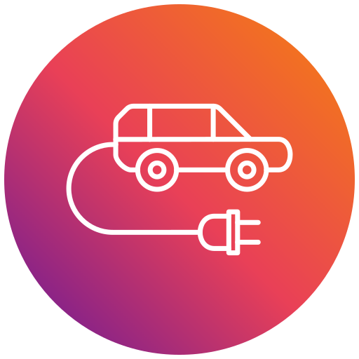 電気自動車 Generic gradient fill icon