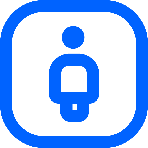 Male Generic color outline icon