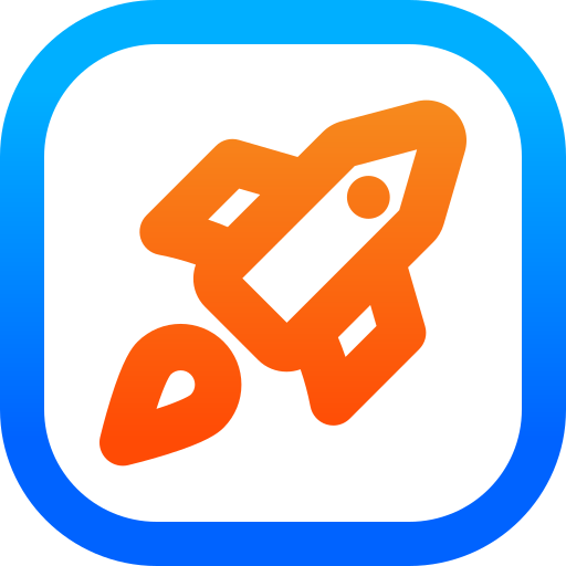 cohete Generic gradient outline icono