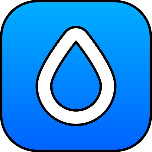 wasser Generic gradient lineal-color icon
