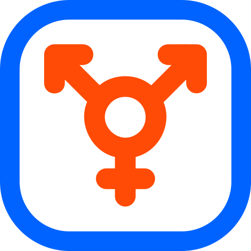 남성 여성 Generic color outline icon