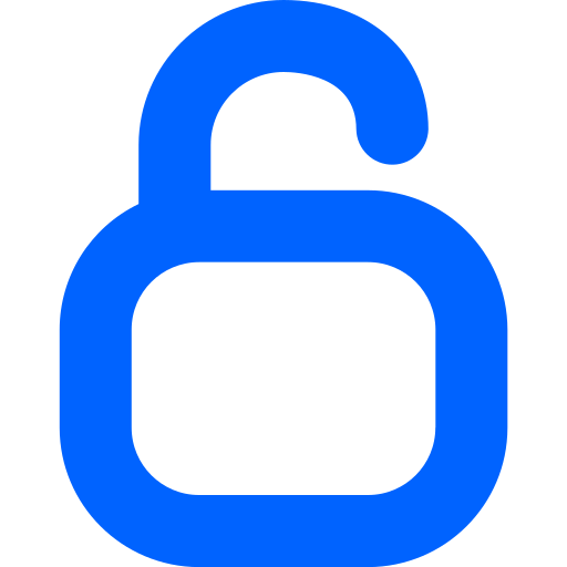 Unlock Generic color outline icon