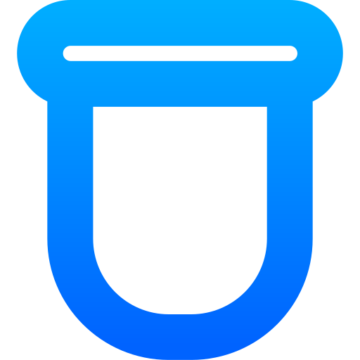 Beaker Generic gradient outline icon