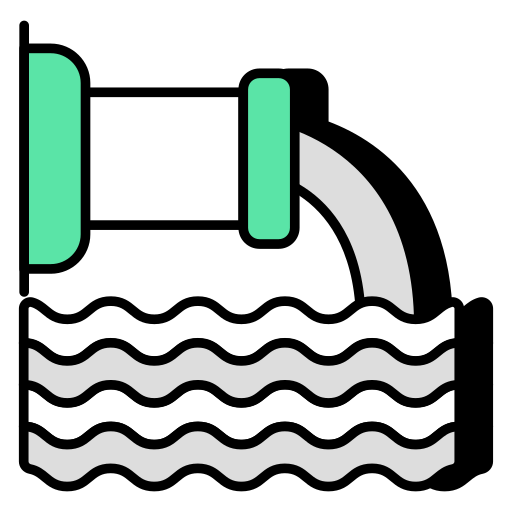 廃水 Generic color lineal-color icon