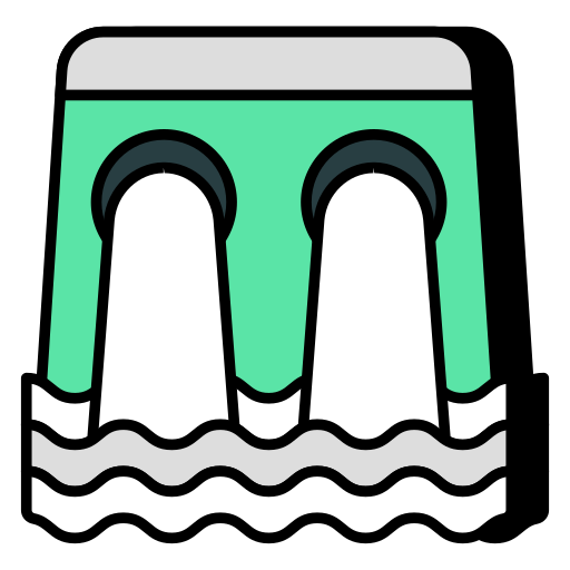 廃水 Generic color lineal-color icon