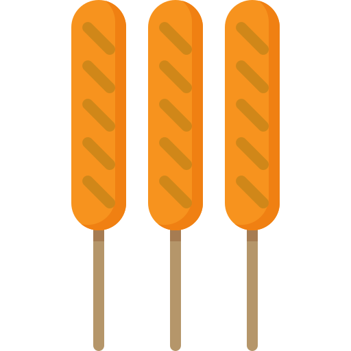 hot dog Generic color fill ikona