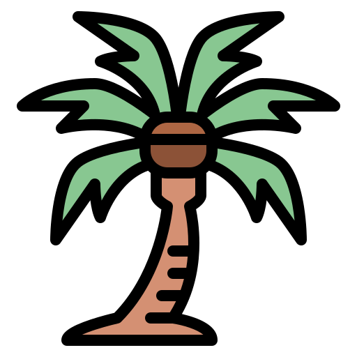 palma Generic color lineal-color Ícone