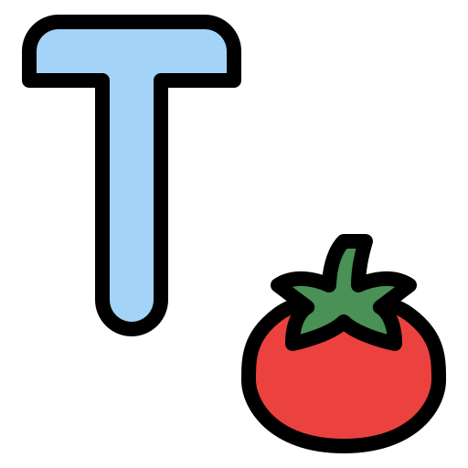 litera t Generic color lineal-color ikona