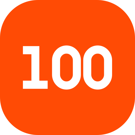100 Generic color fill ikona